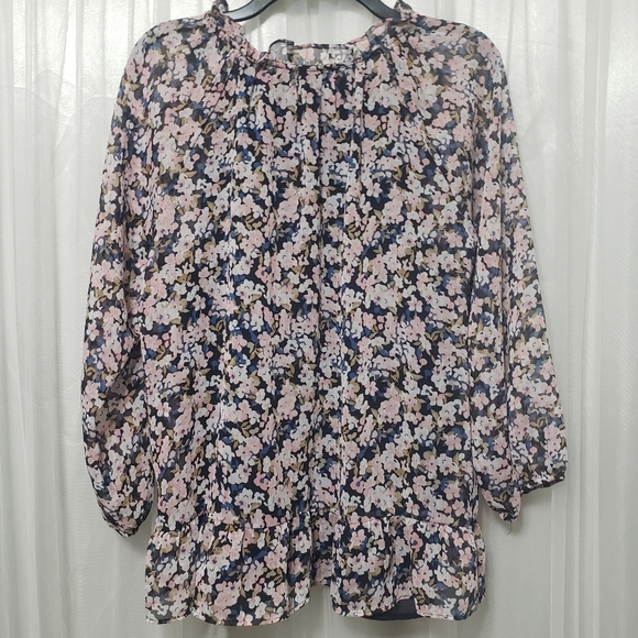 NWT Tommy Hilfiger Sz M Floral Boho Top - Picture 6 of 13
